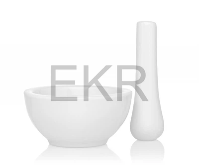 Порцелянова ступка з товкачиком 8.7 х 4.6 см Naturel (289-133)