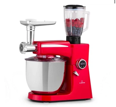 Кухонный комбайн XL Klarstein Renata Rossa 3-в-1 2000 Вт 10 л