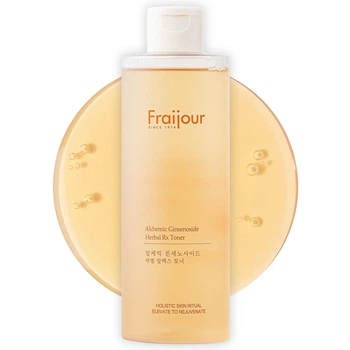 Антивіковий тонер для обличчя з женьшенем та пептидами Fraijour Alchemic Ginsenoside Herbal Rx Toner 250 ml