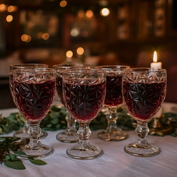 Келихи для вина зі скла 6 шт Glassware 350мл Прозорий EK09BMGBBH