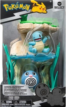 Фігурка Jazwares Pokemon Environment Poliwag & Squirtle (0191726483670)