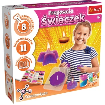 Науковий набір Trefl Science4you Майстерня свічок (61115) (5900511611151)