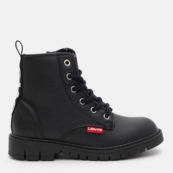 Детские демисезонные ботинки для девочки Levi`s Pasadena VPHI0022S-0003 29 Черные (4894980404493)