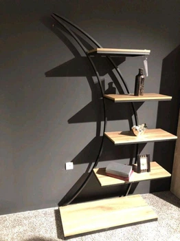 Полка настенная Loft 011 Кованая Металлическая Декоративная для дома (389180)