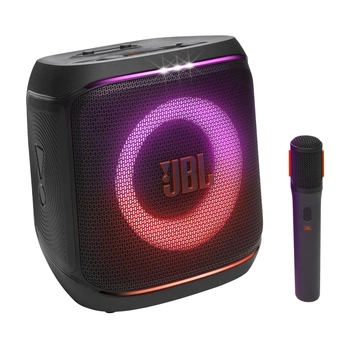 Акустична система портативна JBL серії PartyBox Encore 2 Black (JBLPBENCORE2EP) радіомікрофон, караоке, двосмугова, 100 Вт, 15 годин роботи, BT 5.4, чорний