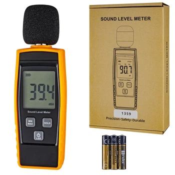 Шумомер RZ GM1359, измеритель уровня шума аудио 30-130 дБ (2343442)