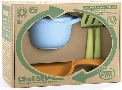 Ігровий набір Green Toys шеф-кухаря 5 елементів CHF01R (0793573612441)