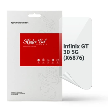 Захисна плівка для Infinix GT 30 5G (X6876) гідрогелева ударостійка протиударна прозора бронеплівка на телефон ArmorStandart захист скла (ARM89347)