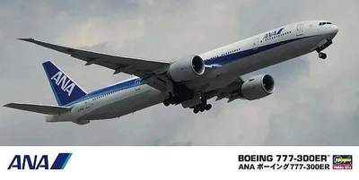 Збірна модель 1:200 літак Boeing B777-300ER міжнародні рейси ANA Hasegawa (10718)
