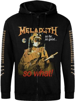 Толстовка на блискавці Just Hoods - Megadeth "So Far, So Good... So What!", Розмір L