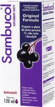 Suplement diety Adamed Sambucol Original formula 120 ml (5900411003339)