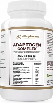 Дієтична добавка Alto Pharma Adaptogen Complex 60 капсул (5903715549596)