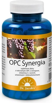 Suplement diety Dr. Jacob's OPC Synergia 120 kapsułek (4041246501926)