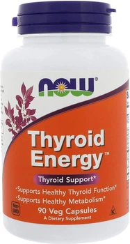 Suplement diety Now Foods Thyroid Energy 90 kapsułek (733739033680)