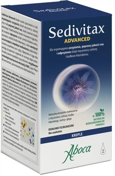 Suplement diety Aboca Sedivitax Advanced 30 ml (8032472023326)