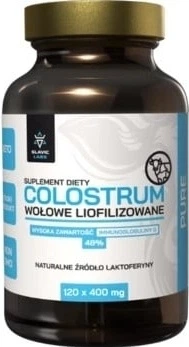Дієтична добавка Slavic Labs Colostrum Wołowe ліофілізоване 120 капсул (5907190320343)