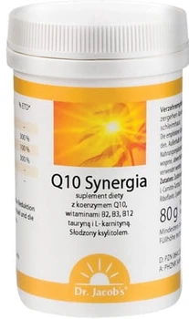 Suplement diety Dr. Jacob's Q10 Synergia 80 g (4041246501414)