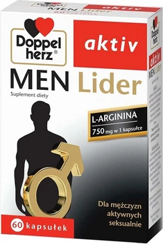 Suplement diety Doppelherz Aktiv Men Lider 60 kapsułek (4009932579864)