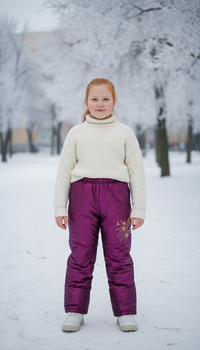 Брюки MTP 134см Сливовый (PVM-138130-Plum)