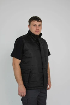 Жилет утепленный рабочий Vip Master 56-58 черный