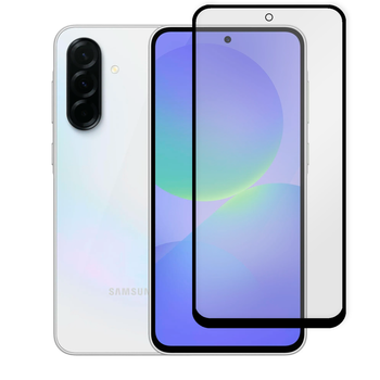 Защитное стекло для телефона Samsung Galaxy A54 5G (SM-A546E) противоударное полноэкранное черное