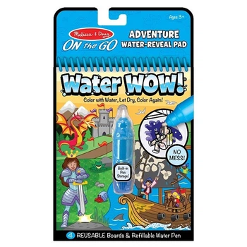 Детская водная раскраска "Приключения" MelissaandDoug MD9317 с маркером-кистью