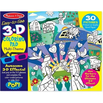 Раскраска по точкам для девочек MelissaandDoug MD9963 с эффектом 3D