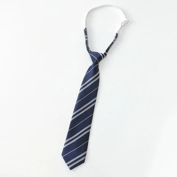 Краватка на резиночці у смужку Honey Fashion Accessories синя (30к033/2)