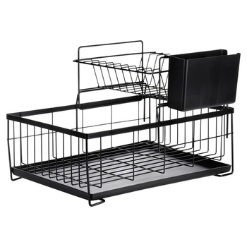 Suszarka do naczyń Vilde 2-poziomowa 42 x 28 x 28 cm (5904316497132)