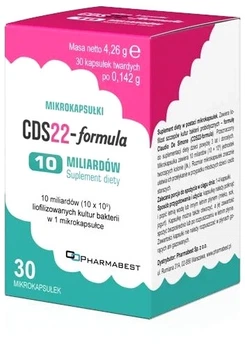 Suplement diety Pharmabest CDS22-Formula 30 mikrokapsułek (8055039380083)