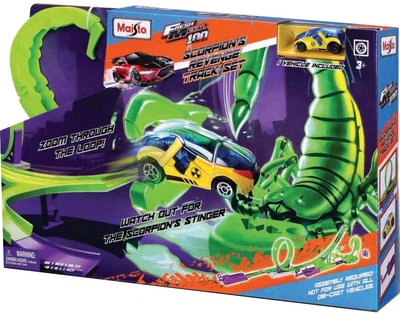 Автотрек Maisto Fresh Metal 100 Scorpion's Revenge MST12554 (90159125549)