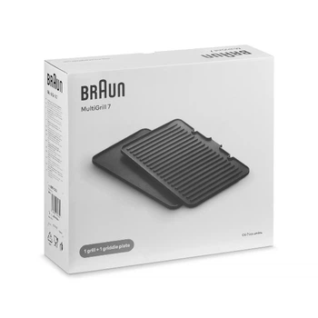Комплект пластин для елетрогрилю Delonghi Braun BRSK003