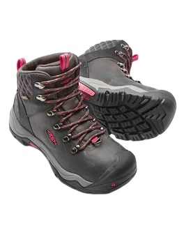Ботинки KEEN Revel III W Black/Rose 41 + Подарок Спрей для водостойкой пропитки обуви Grangers Footwear Repel Plus 50 ml