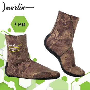 Носки неопреновые 7 мм Marlin Anatomic Eco 7 мм Oliva (40-41)
