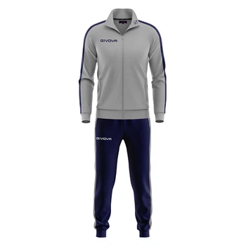 Спортивний костюм GIVOVA REVOLUTION Сірий з чорним (TR034S-4304-L)
