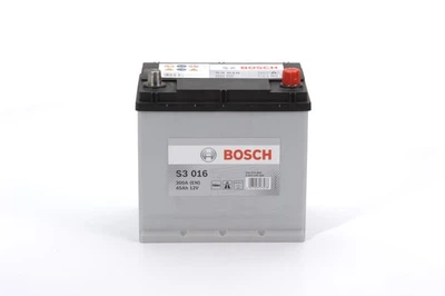 Автомобильный аккумулятор BOSCH 45Ah/300A/P+ S3 S3 016 (BS 0092S30160)