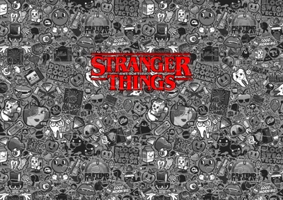 Пазл Із Маленькими Елементами Stranger Things [7] Розмір A3