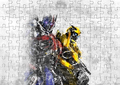 Пазл Із Маленькими Елементами Transformers [3] Розмір A4