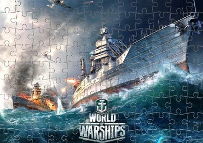 Пазл Із Маленькими Елементами World Of Warships Розмір A3