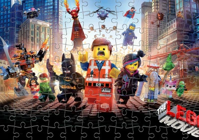 Пазл Із Маленькими Елементами Lego Movie Розмір A3