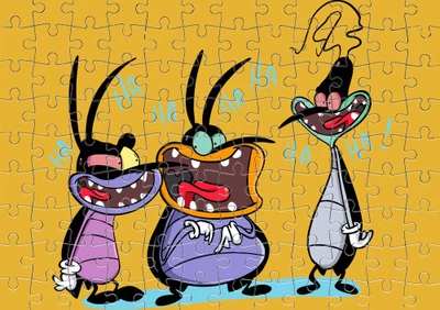 Пазл Із Маленькими Елементами Oggy And The Cockroaches 3 Розмір A3