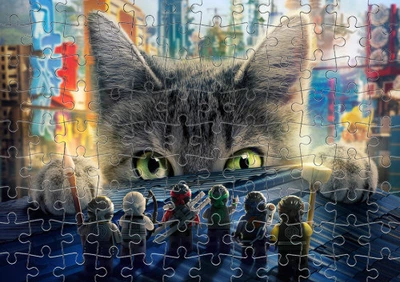 Пазл Із Маленькими Елементами Lego Ninjago Movie Розмір A5