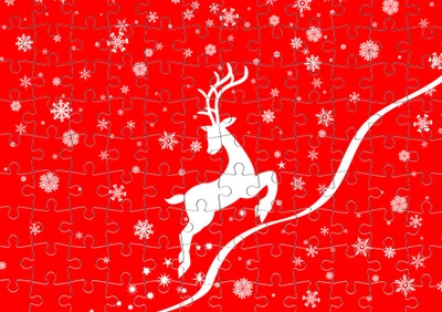 Пазл Із Маленькими Елементами Christmas Deer Розмір A4