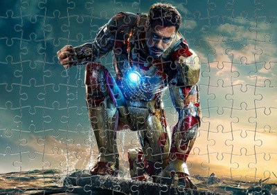 Пазл Із Маленькими Елементами Iron-Man-3 Розмір A5