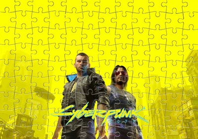 Пазл Із Маленькими Елементами Cyberpunk 2077 Розмір A5