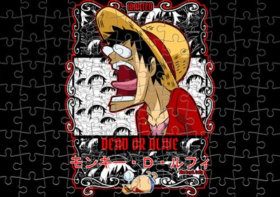 Пазл Із Маленькими Елементами Luffy One Piece Розмір A4