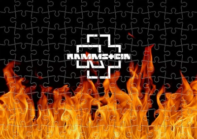 Пазл Із Маленькими Елементами Rammstain (15) Розмір A5