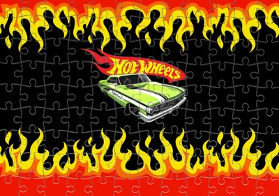 Пазл Із Маленькими Елементами Hot Wheels [13] Розмір A4
