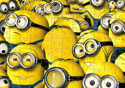 Пазл Із Маленькими Елементами Minions-5 Розмір A4