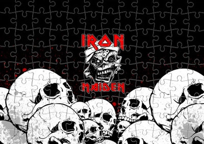 Пазл Із Маленькими Елементами Iron Maiden [10] Розмір A5